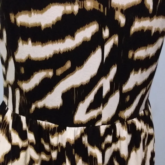 ANN TAYLOR ANIMAL PRINT DRESS - Picture 2 of 8